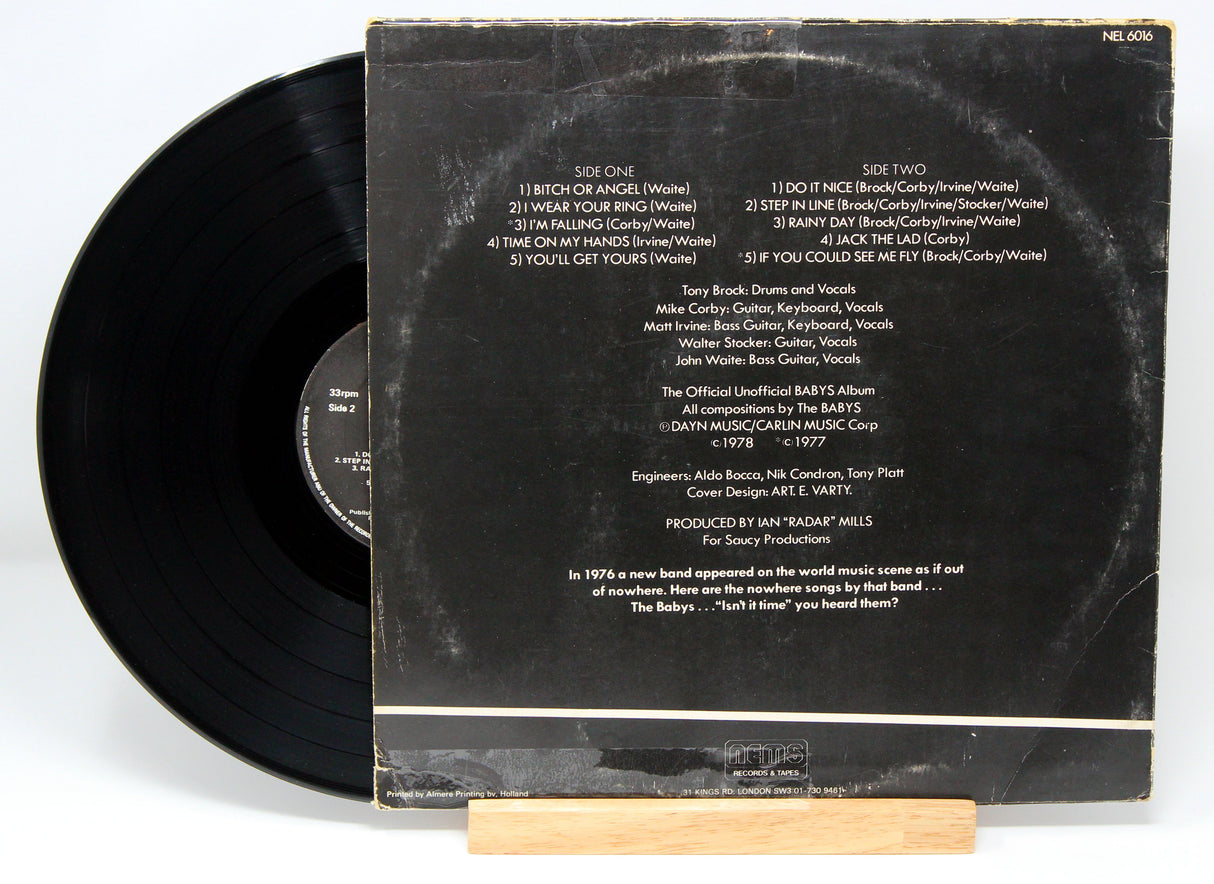 The Babys - Self Titled