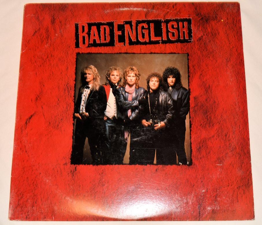 Bad English Self Titled, Vinyl Record Album LP, CBS Joe's Albums