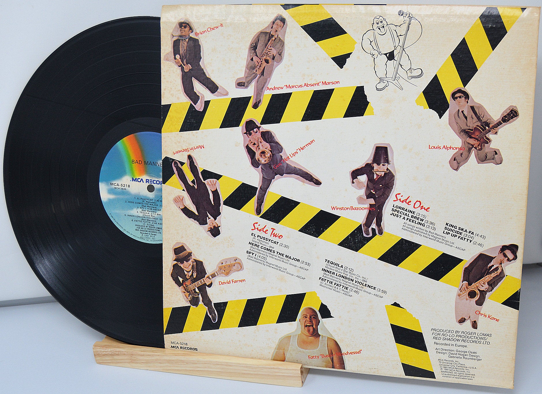 Bad Manners - Self Titled, Vinyl Record Album LP, MCS-5128 – Joe's