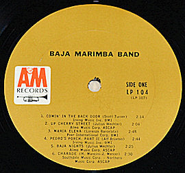 Baja Marimba Band - Self Titled