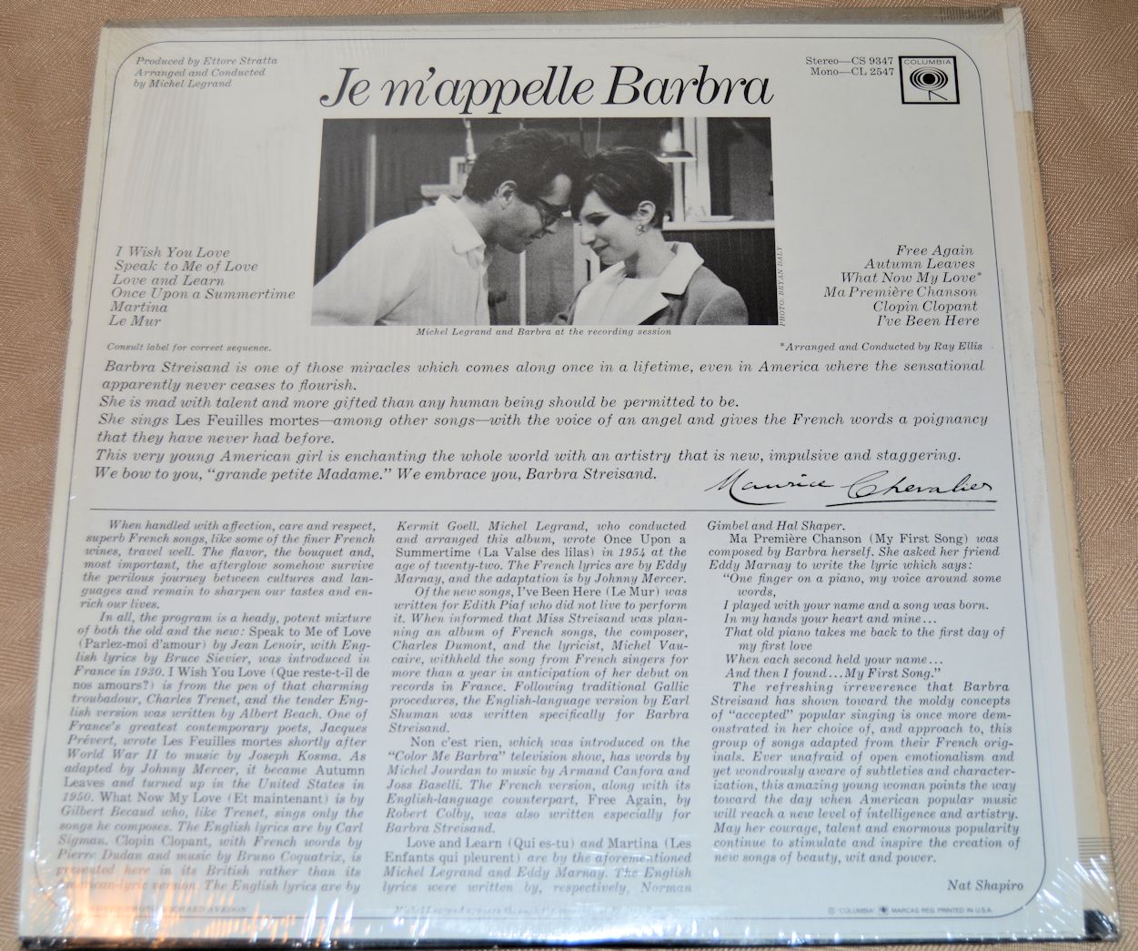 Streisand, Barbra - Je m'appelle Barbra