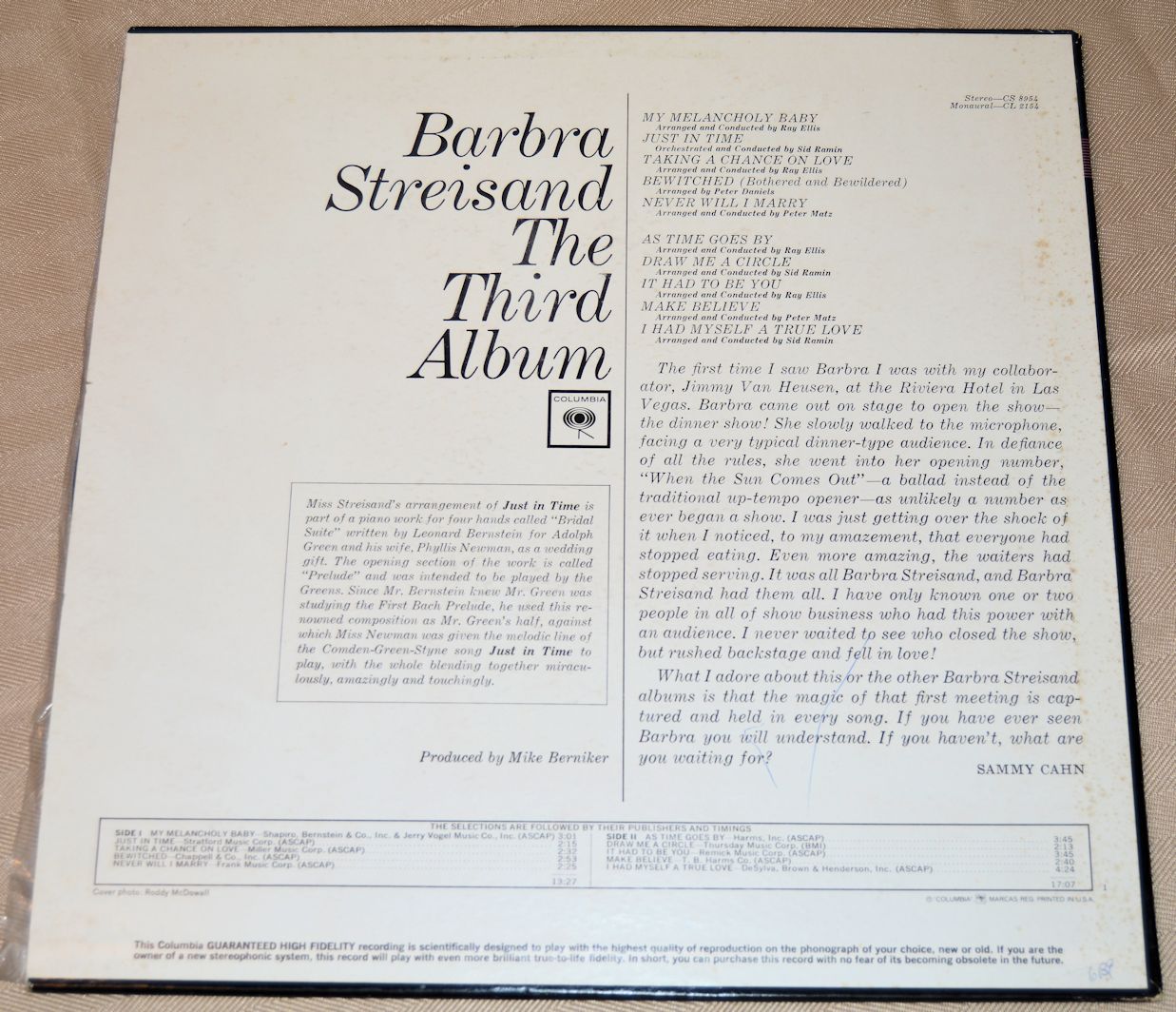 Streisand, Barbra - The Third Album