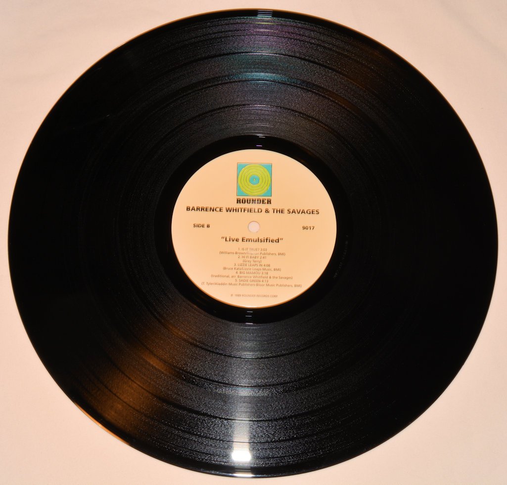 Whitfield, Barrence - Live Emulsified