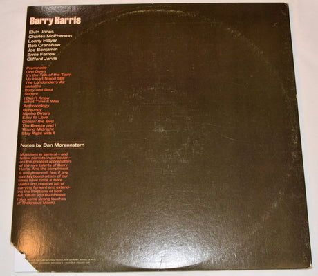 Harris, Barry - Stay Right With It