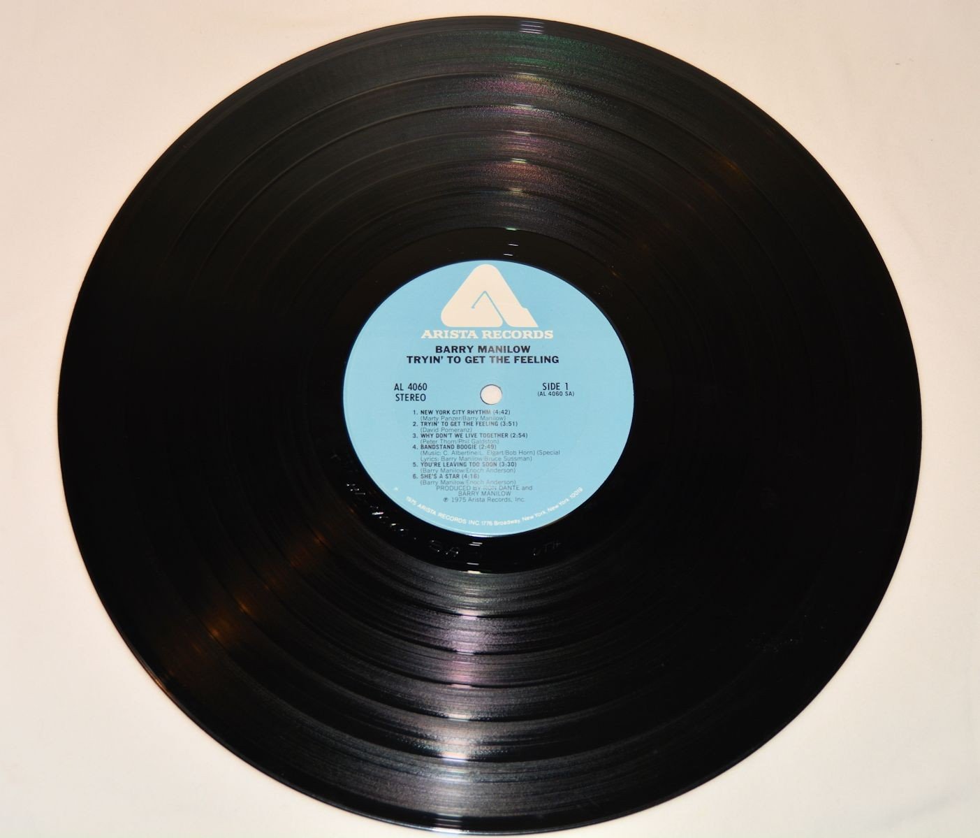 Manilow, Barry - Tryin' To Get The Feeling