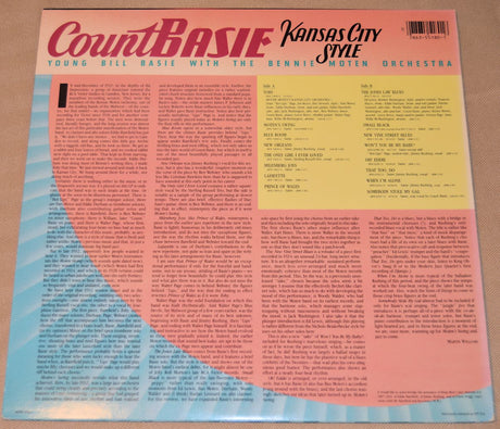 Basie, Count - Kansas City Style