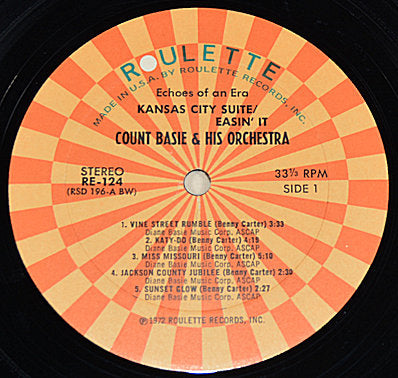 Basie, Count - Kansas City Suite/Easn' It