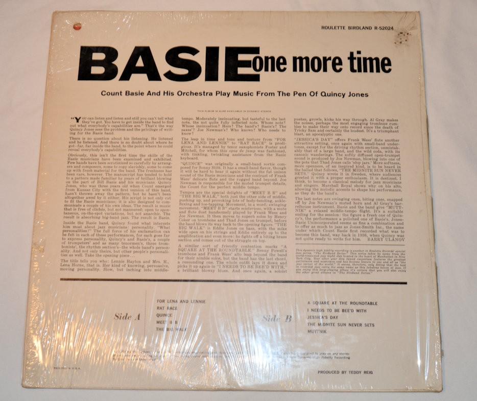Basie, Count - One More Time