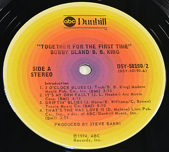 King, B.B. / Bland, Bobby - Together First Time