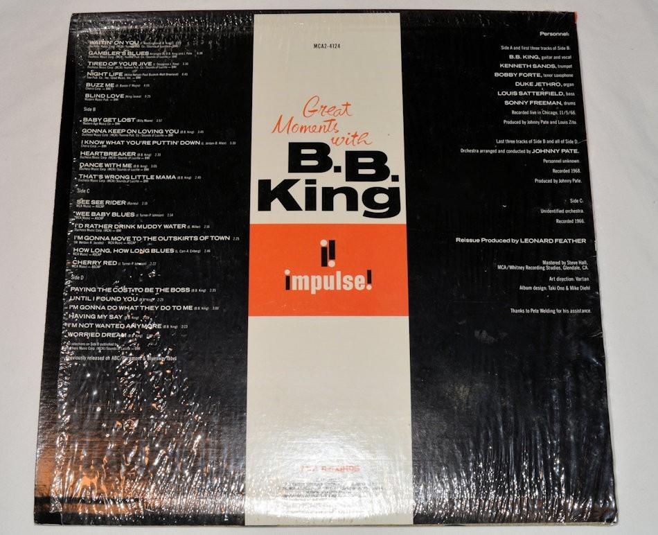 King, BB - Great Moments With