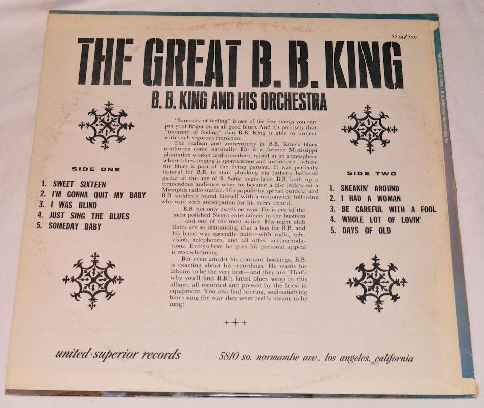 King, BB - The Great
