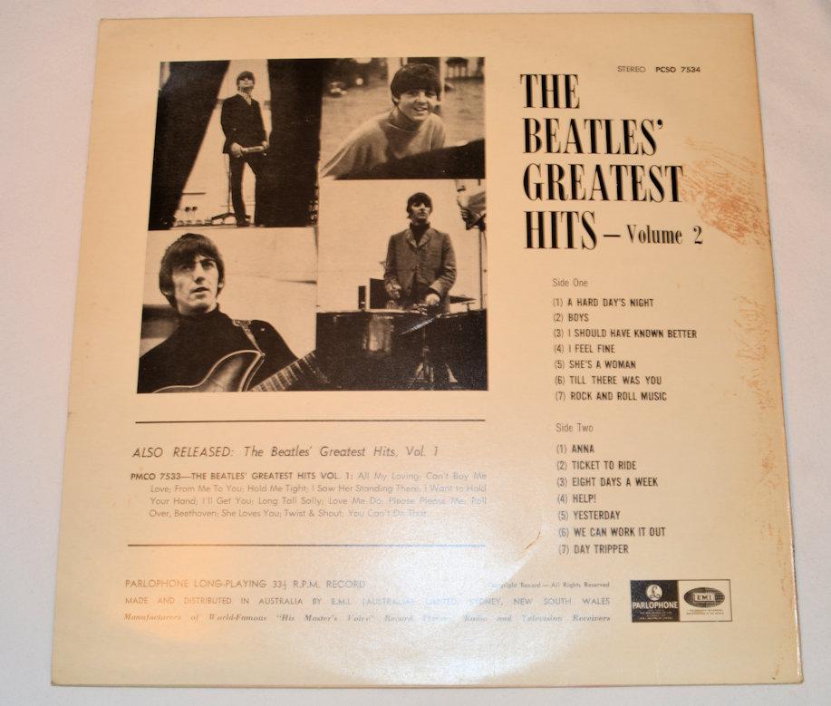 Beatles, The - Greatest Hits Vol 2