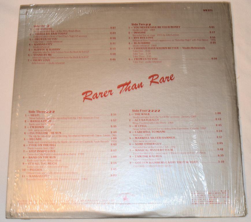 Beatles The Rarer Than Rare Joe #39 s Albums