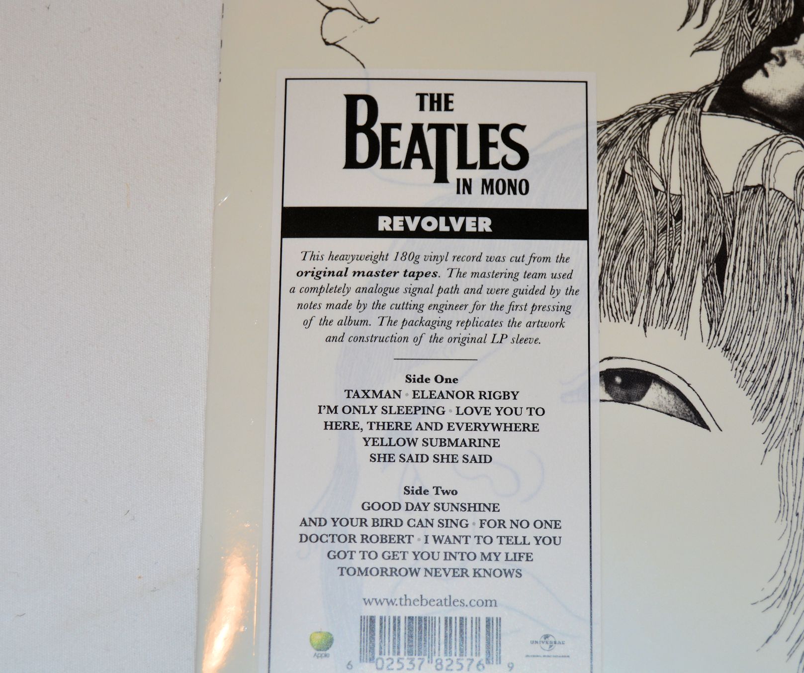 ビートルズ リボルバー モノラルレコード The Beatles in Mono Revolver / The Beatles【UK盤(モノラル/B面マト1＝回収マト