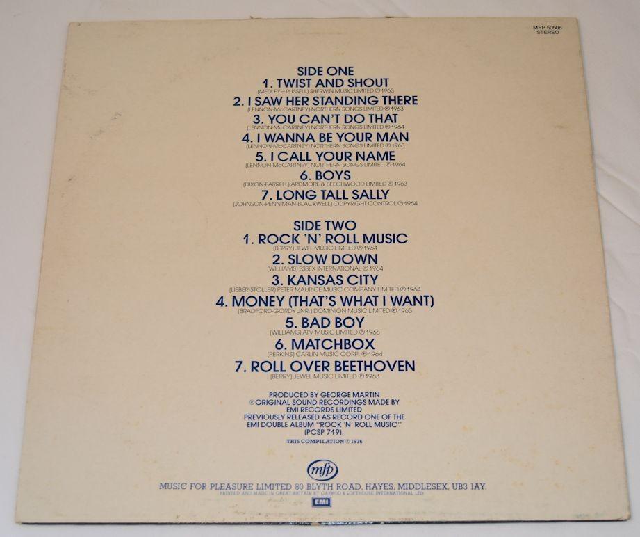 Beatles, The - Rock N Roll Music Volume 1