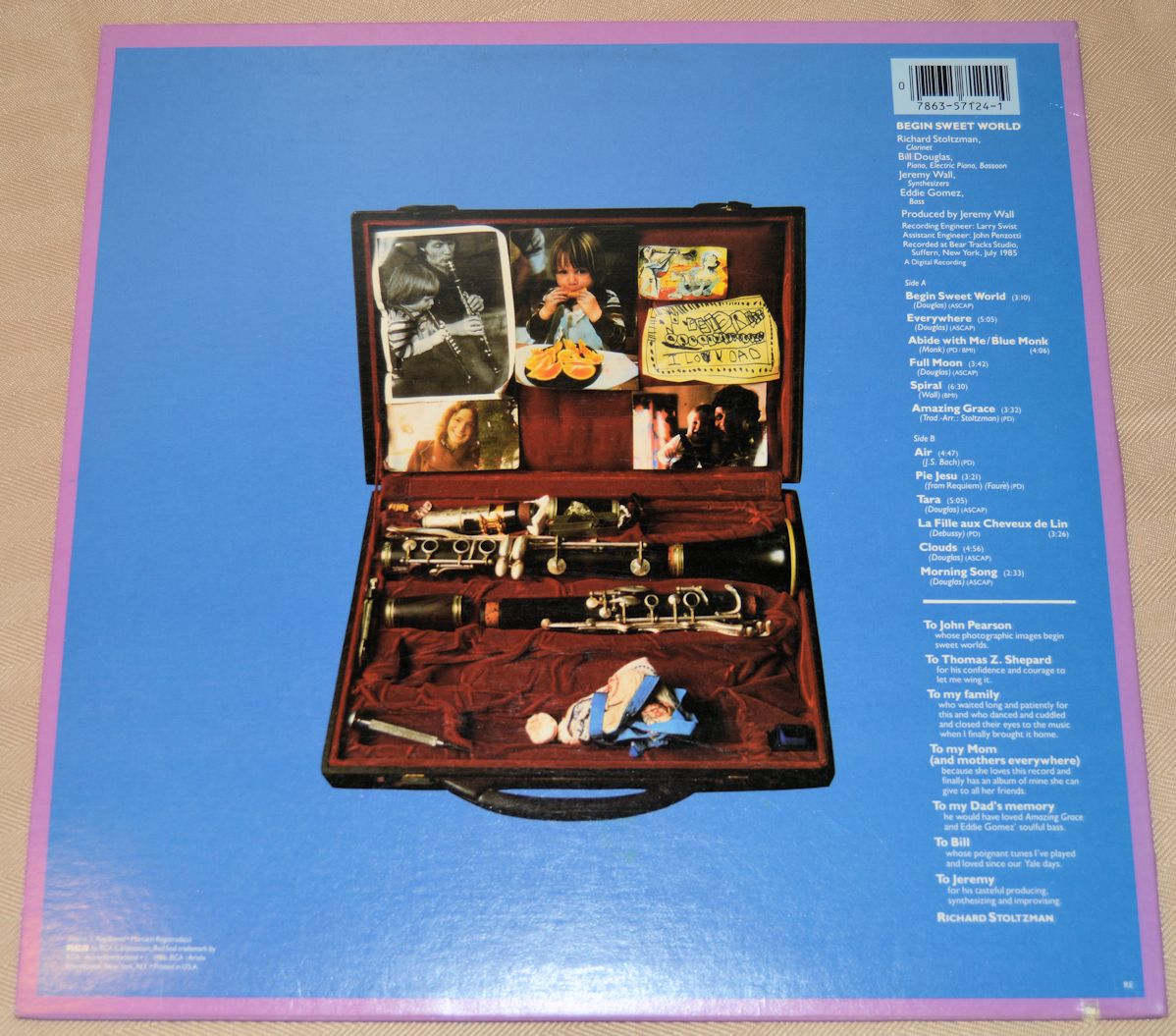 Stoltzman, Richard - Begin Sweet World