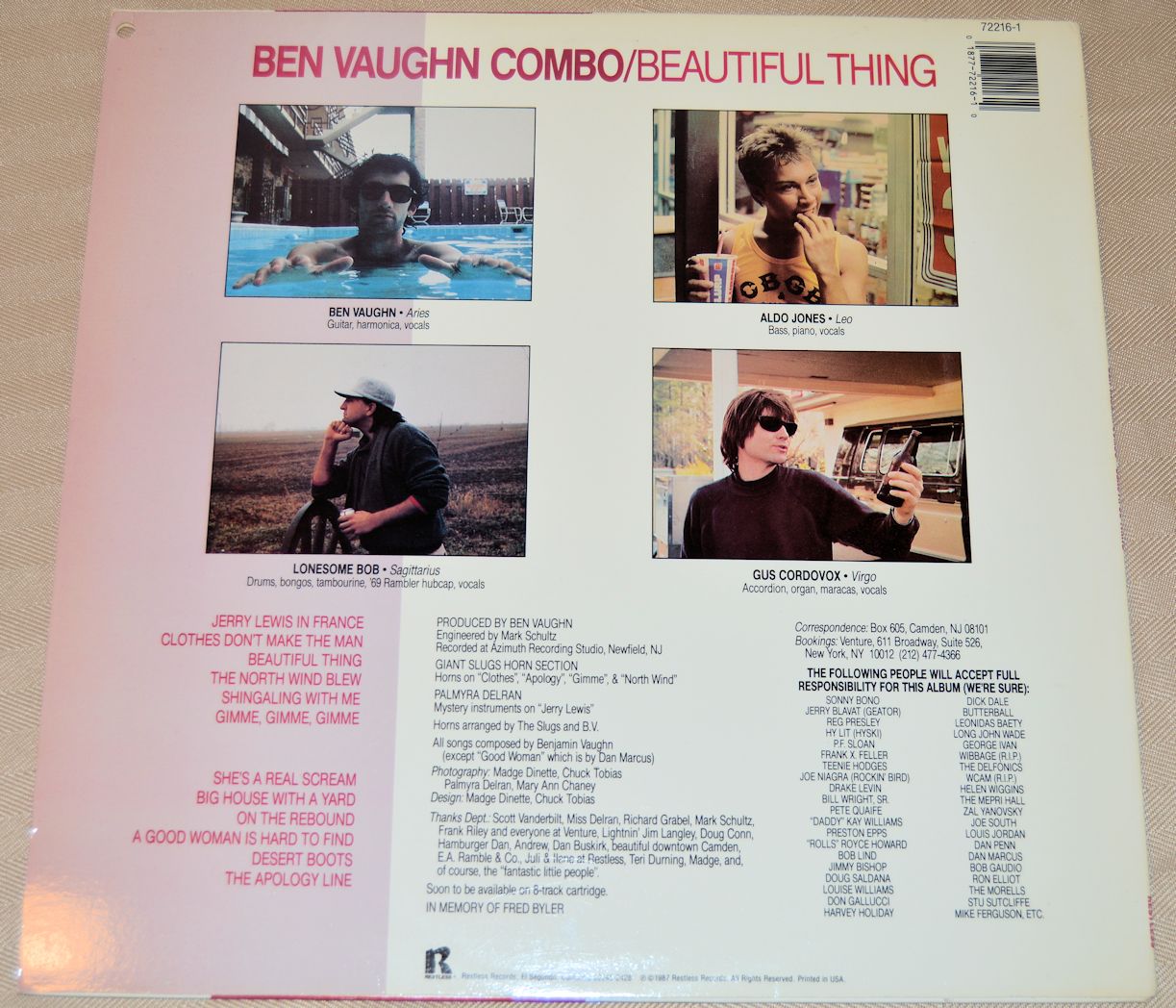 Vaughn, Ben Combo - Beautiful Thing