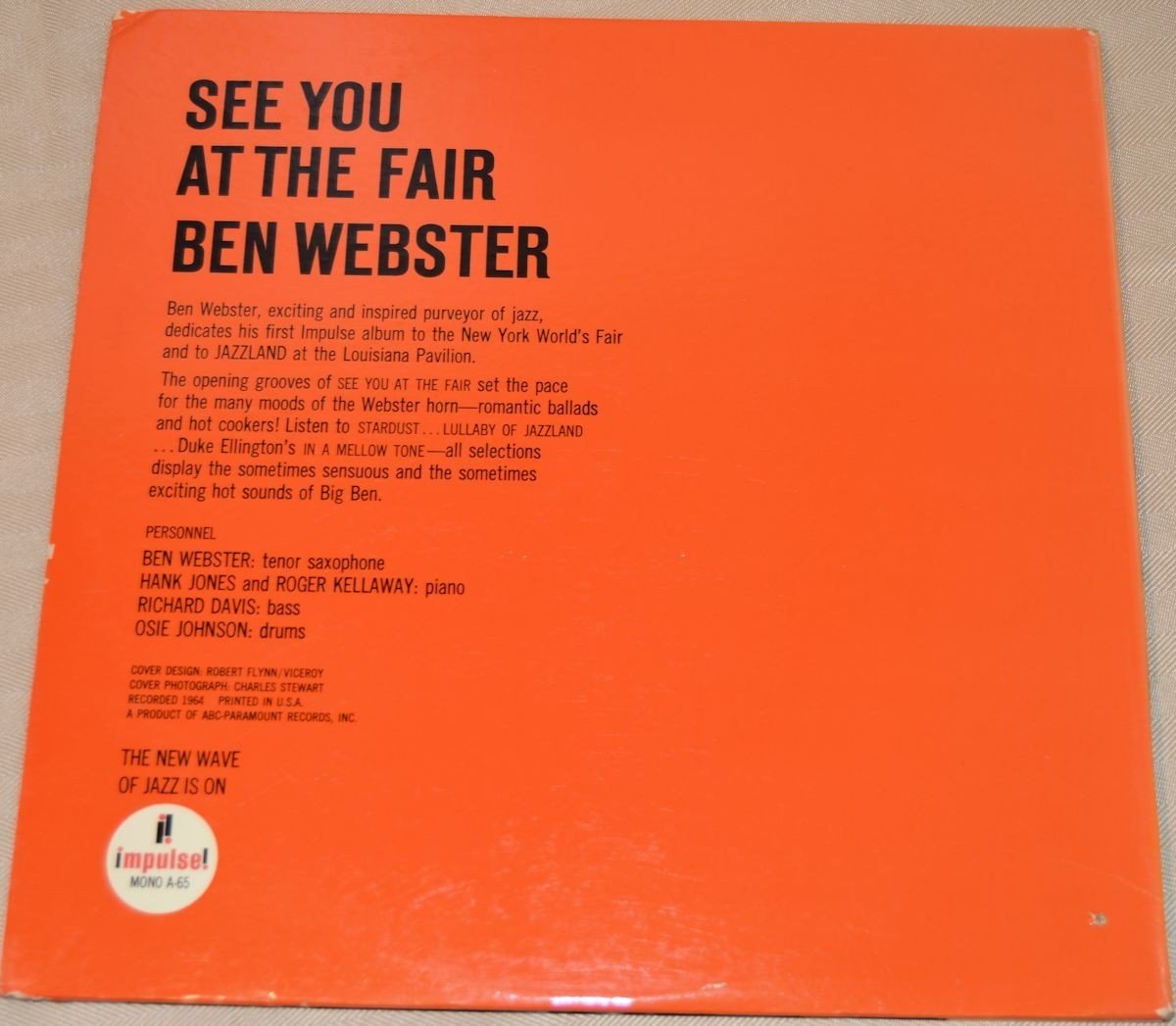 Webster, Ben - See You At The Fair