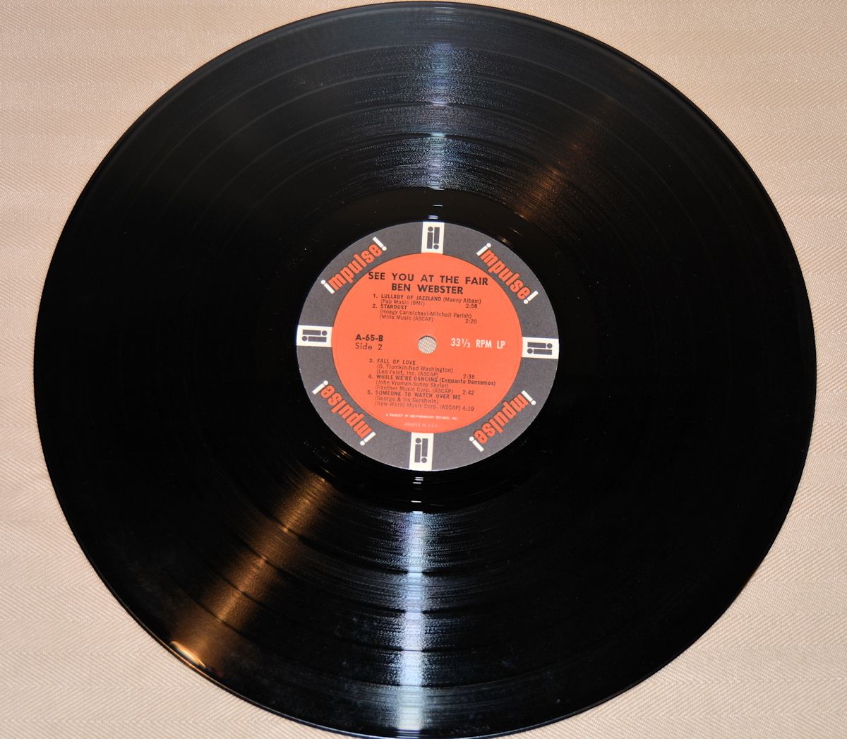 Webster, Ben - See You At The Fair