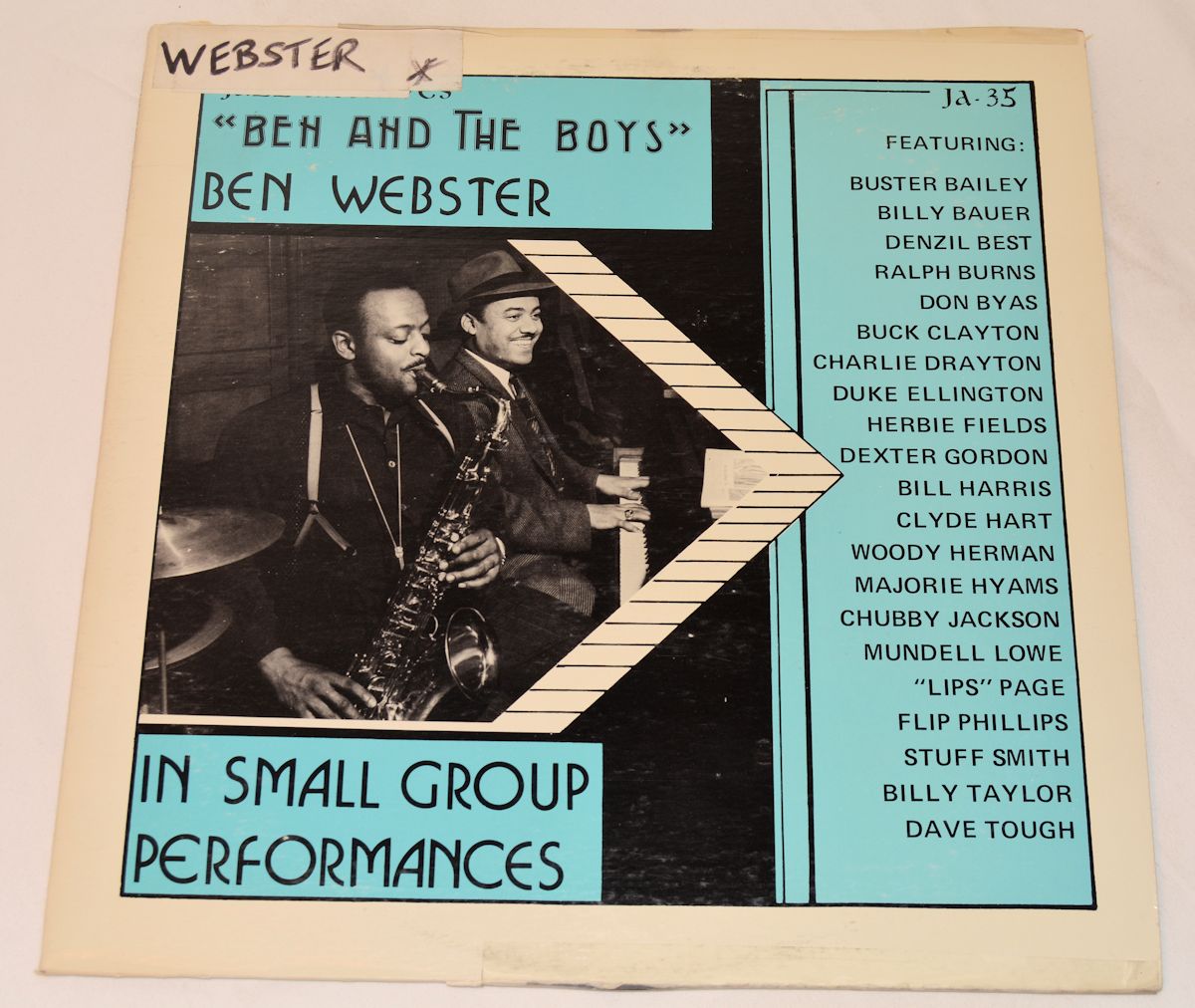 Webster, Ben - Ben And The Boys