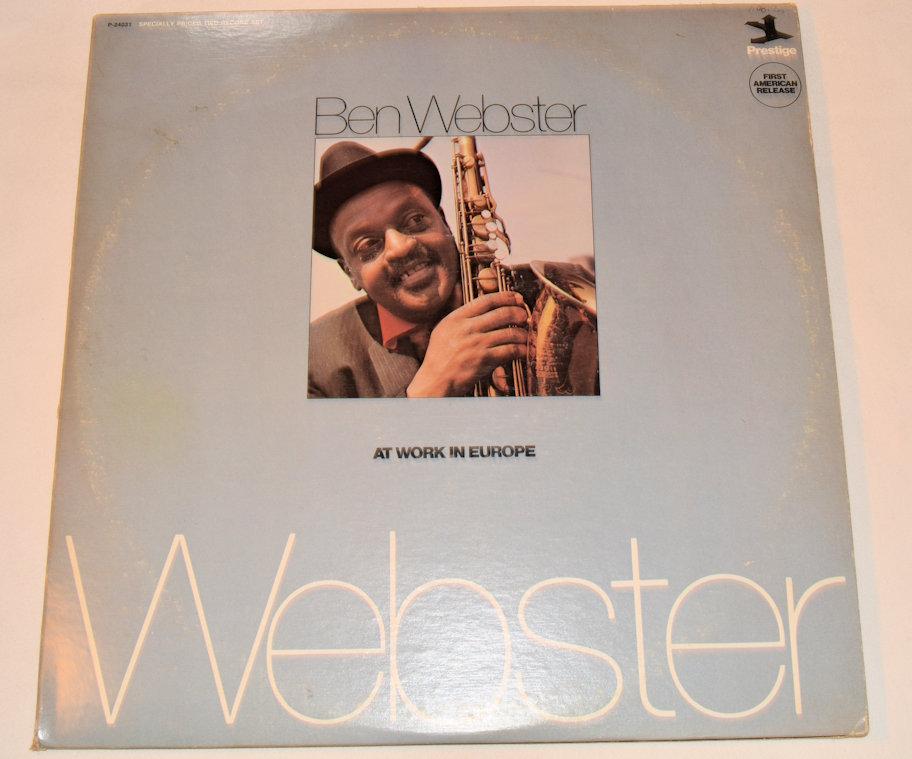 Webster, Ben - At Work In Europe