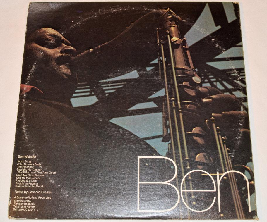 Webster, Ben - At Work In Europe