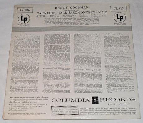 Goodman, Benny - Carnegie Hall 2