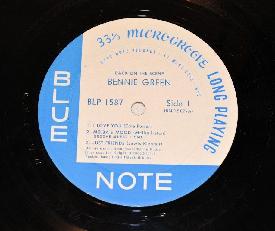 Green, Bennie - Back On The Scene