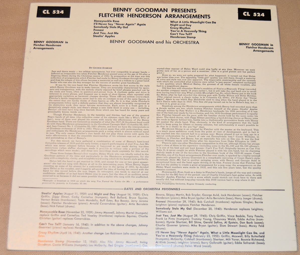 Goodman, Benny - Presents Fletcher Henderson