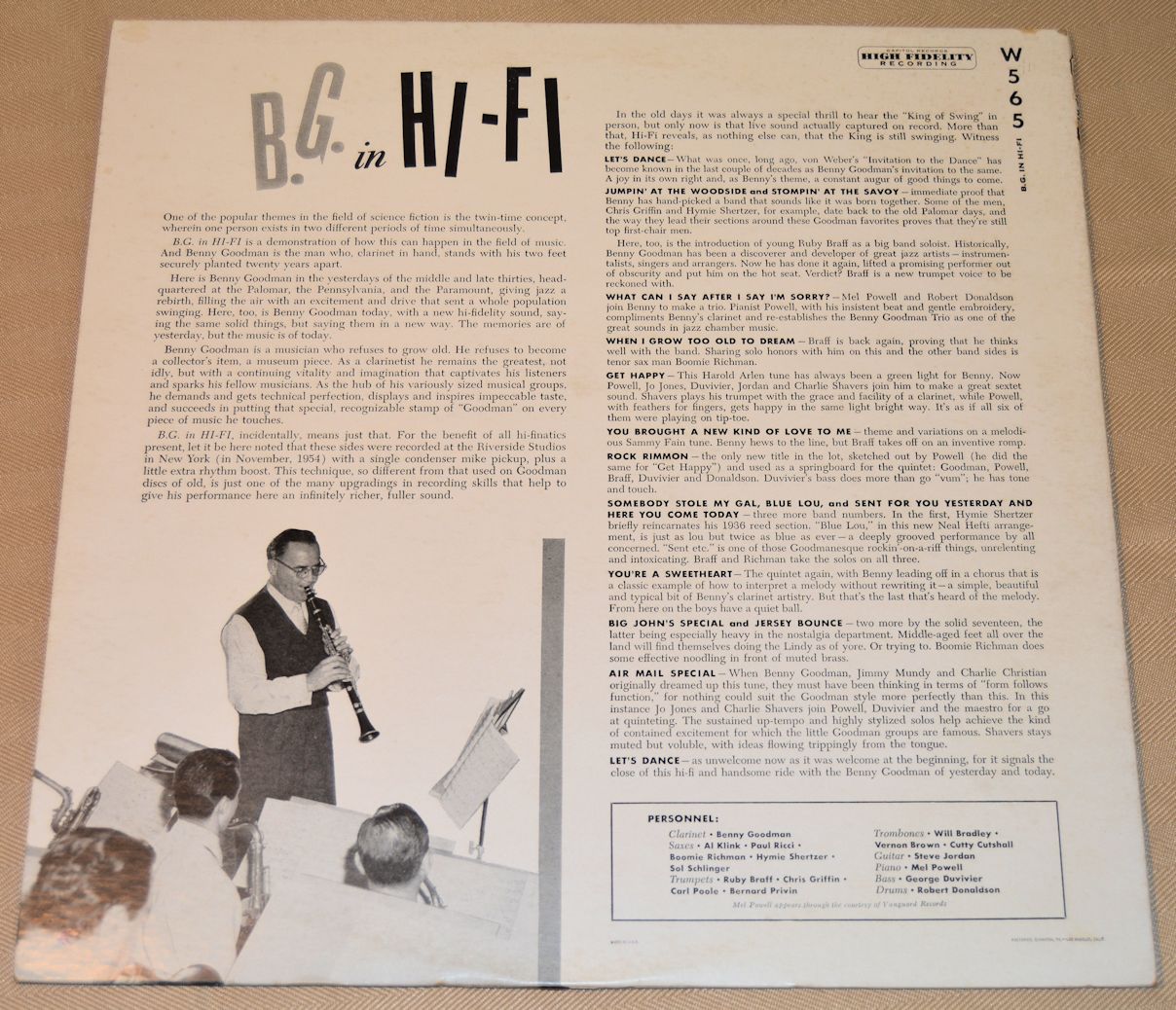 Goodman, Benny - B.G. In Hi-Fi