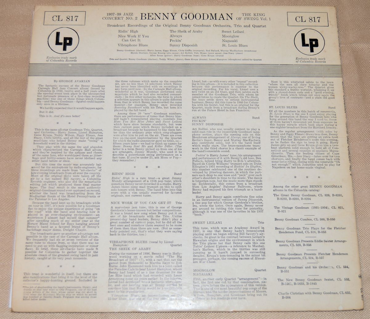 Goodman, Benny - The King Of Swing