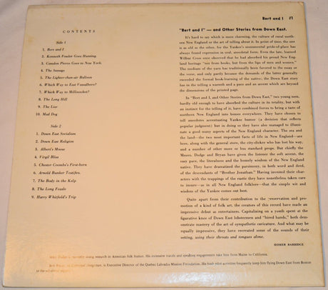 Miscellaneous - Bert And I, Other Stories from Down East