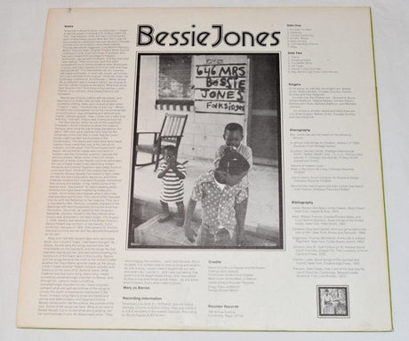 Jones, Bessie - So Glad I'm Here