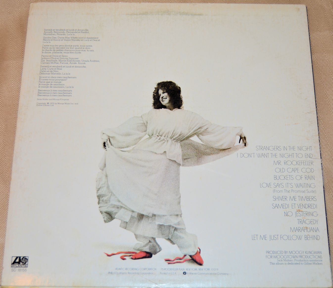 Midler, Bette - Songs For The New Depression