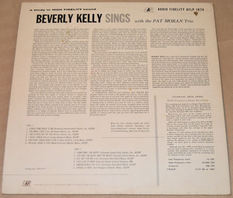 Kelly, Beverly - Sings