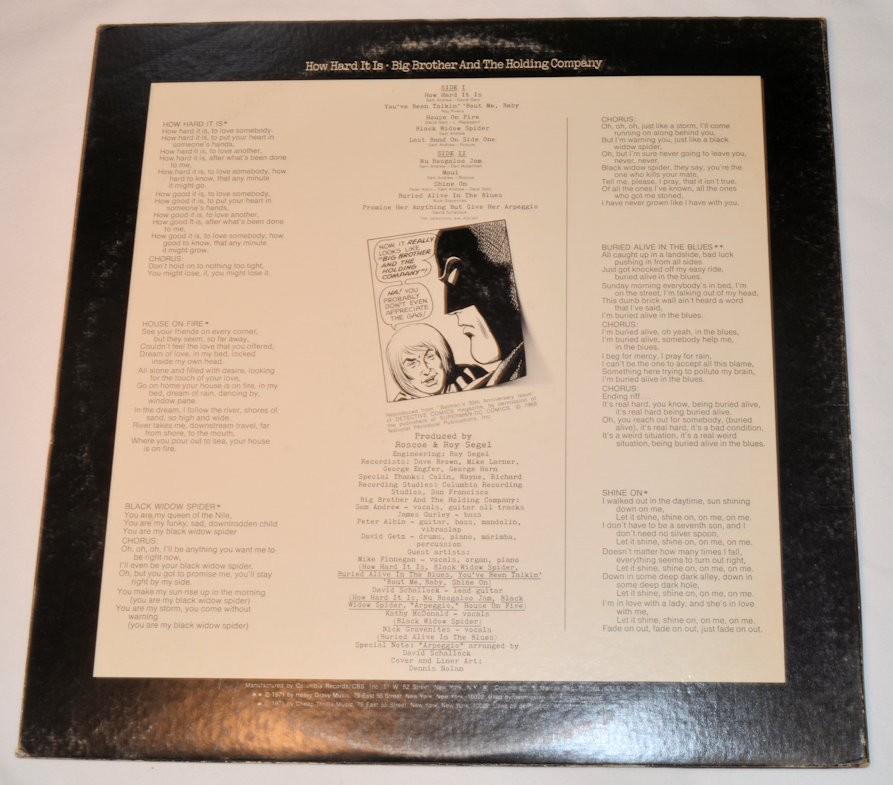 Big Brother & Holding Company - How Hard It Is