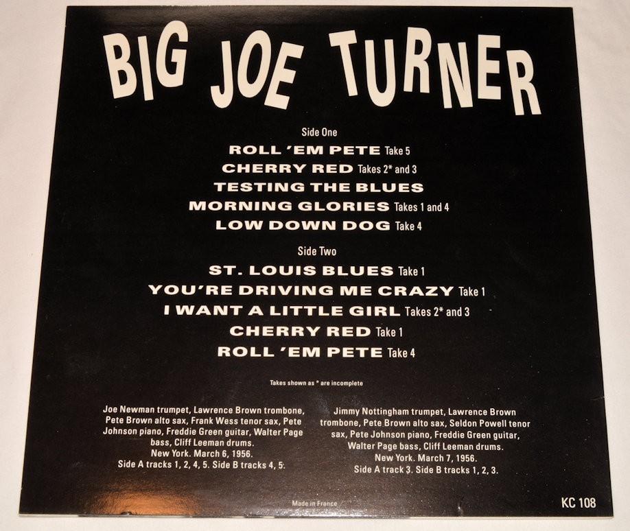 Turner, Big Joe - 1956 Boss Of Blues