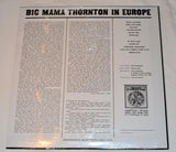 Thornton, Big Mama - In Europe