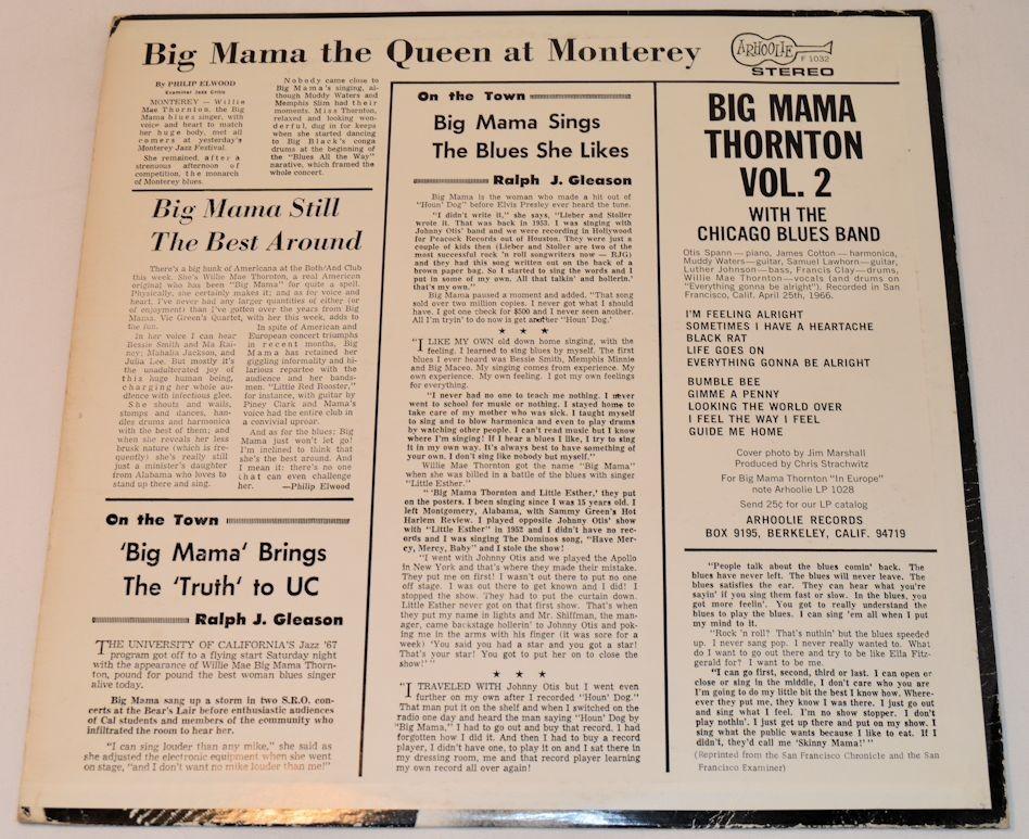 Thornton, Big Mama - Vol 2