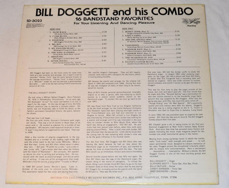 Doggett, Bill - 16 Bandstand Favorites