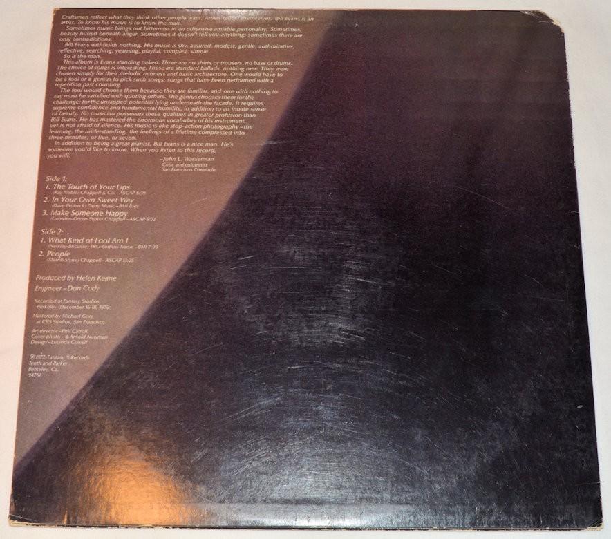 Evans, Bill - Alone Again