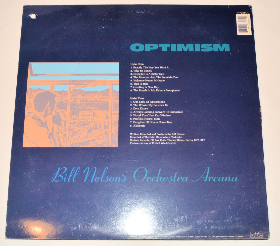 Nelson, Bill - Optimism