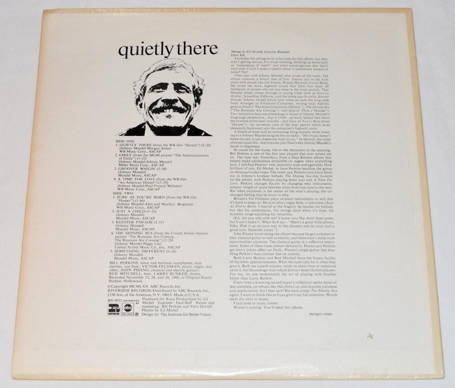Perkins, Bill - Quietly There