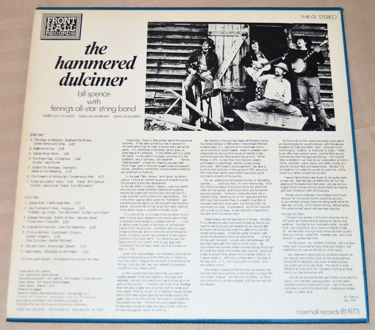 Spence, Bill - The Hammered Dulcimer