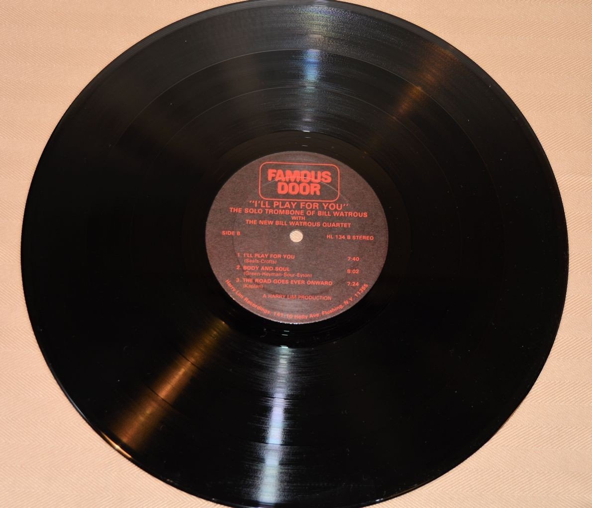 Watrous, Bill - I'll Play For You