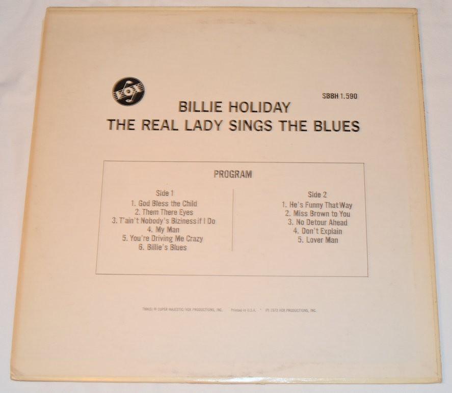 Holiday, Billie - Real Lady Sings The Blues