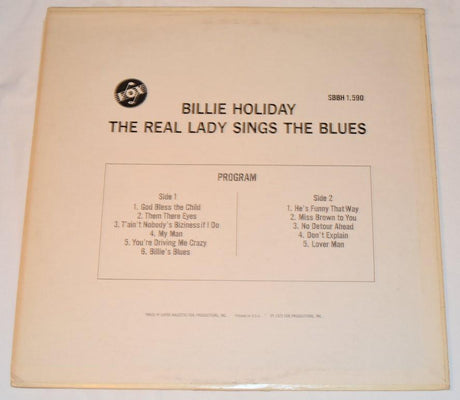 Holiday, Billie - Real Lady Sings The Blues