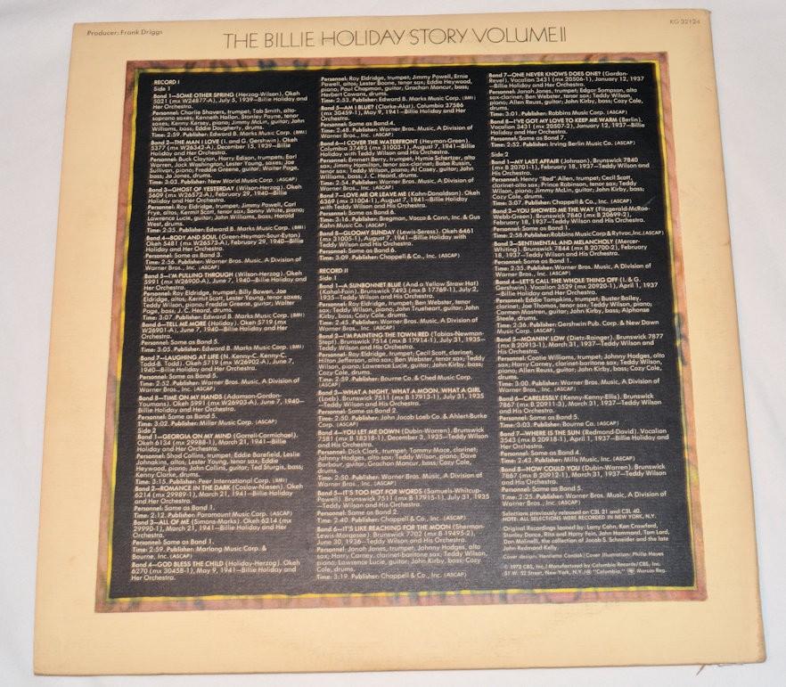 Holiday, Billie - Story Volume II