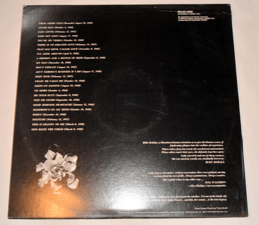 Holiday, Billie - Story