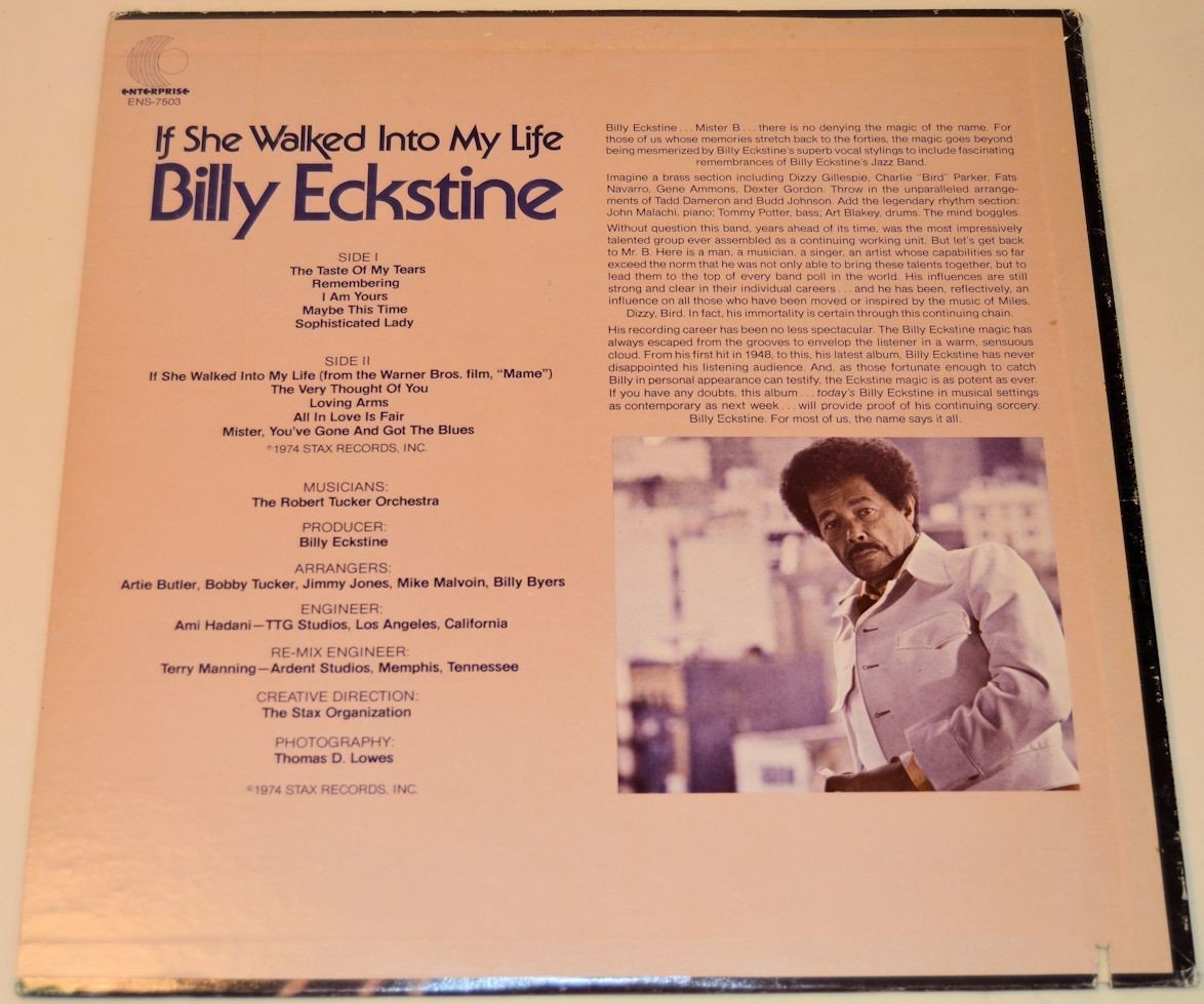 Eckstine, Billy - She Walked